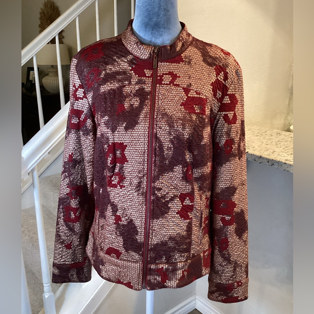 Ruby Rd. Bomber Jacket Size 12